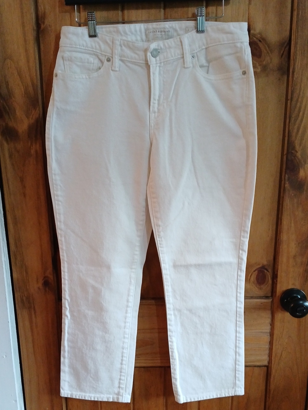 Lucky Brand Sweet Crop White Denim Jeans - 8/29